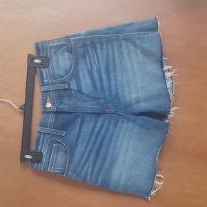 Madewell Perfect Jeans Shorts Cut Offs sz 25